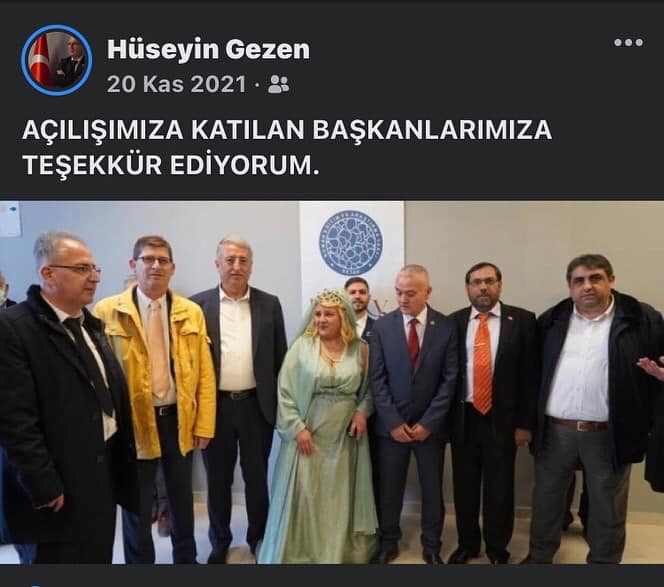 RETAV açılışına katılanların arşiv fotoğrafı
